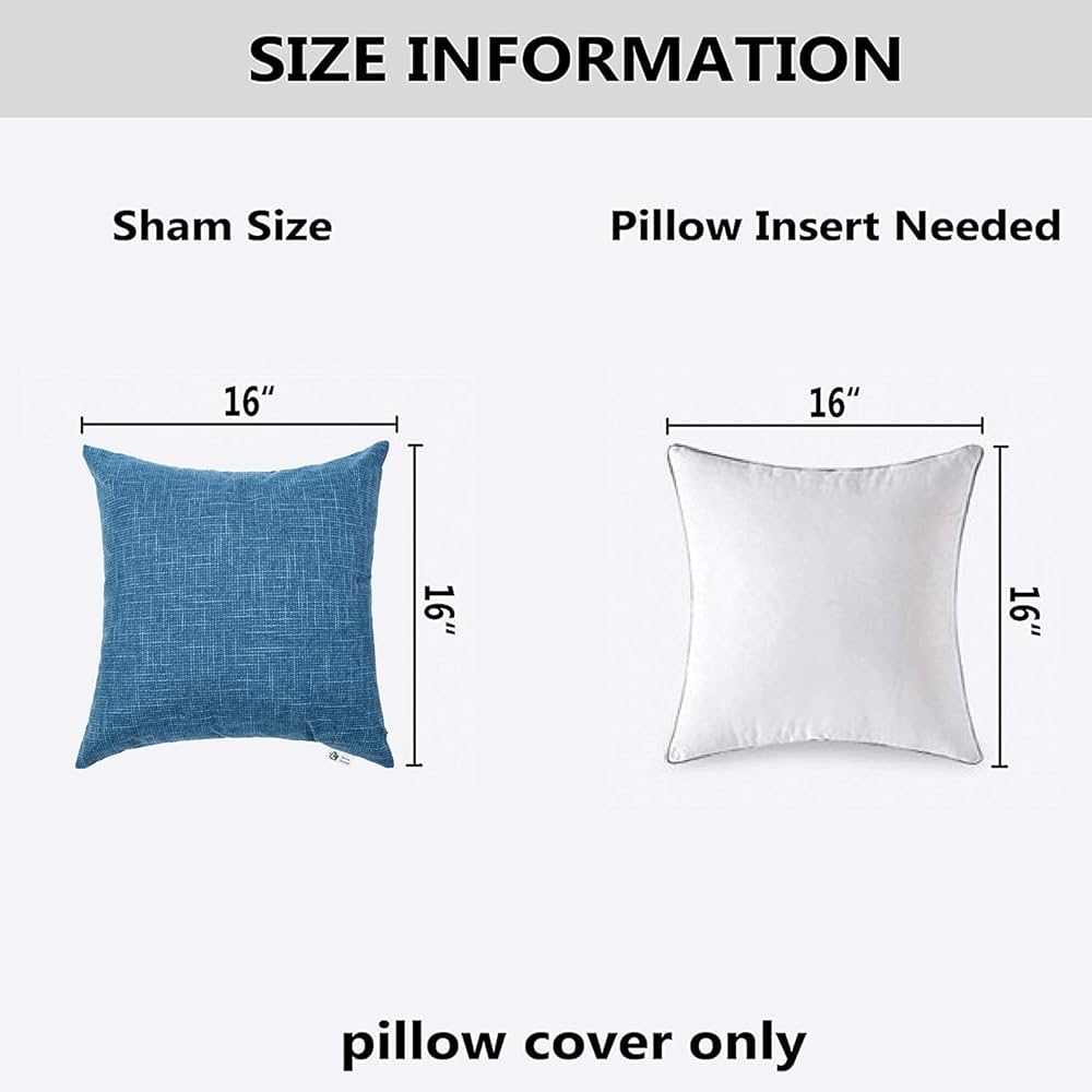 クッションカバー Cushion Cover navy line Halmuz Outdoor Patio Navy Blue Cushion Cover Shafatao-Navy